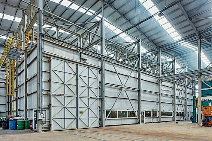 Encapsulated Pretreatment Rooms - Galvanizing | ANI METAL encapsulated pretreatment rooms