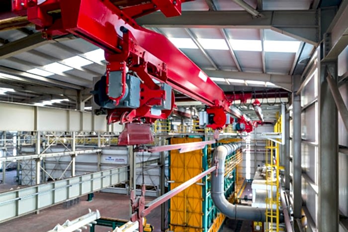crane system ANI METAL- SCHEFFER Automatic Cranes Systems