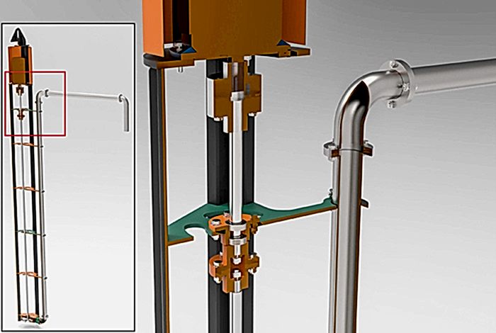 zinc pump, dross grab ANI Metal - Zinc Pump